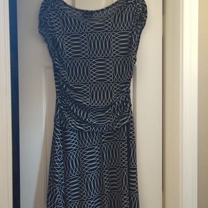 Ladies 12P Enfocus Studio black/white dress